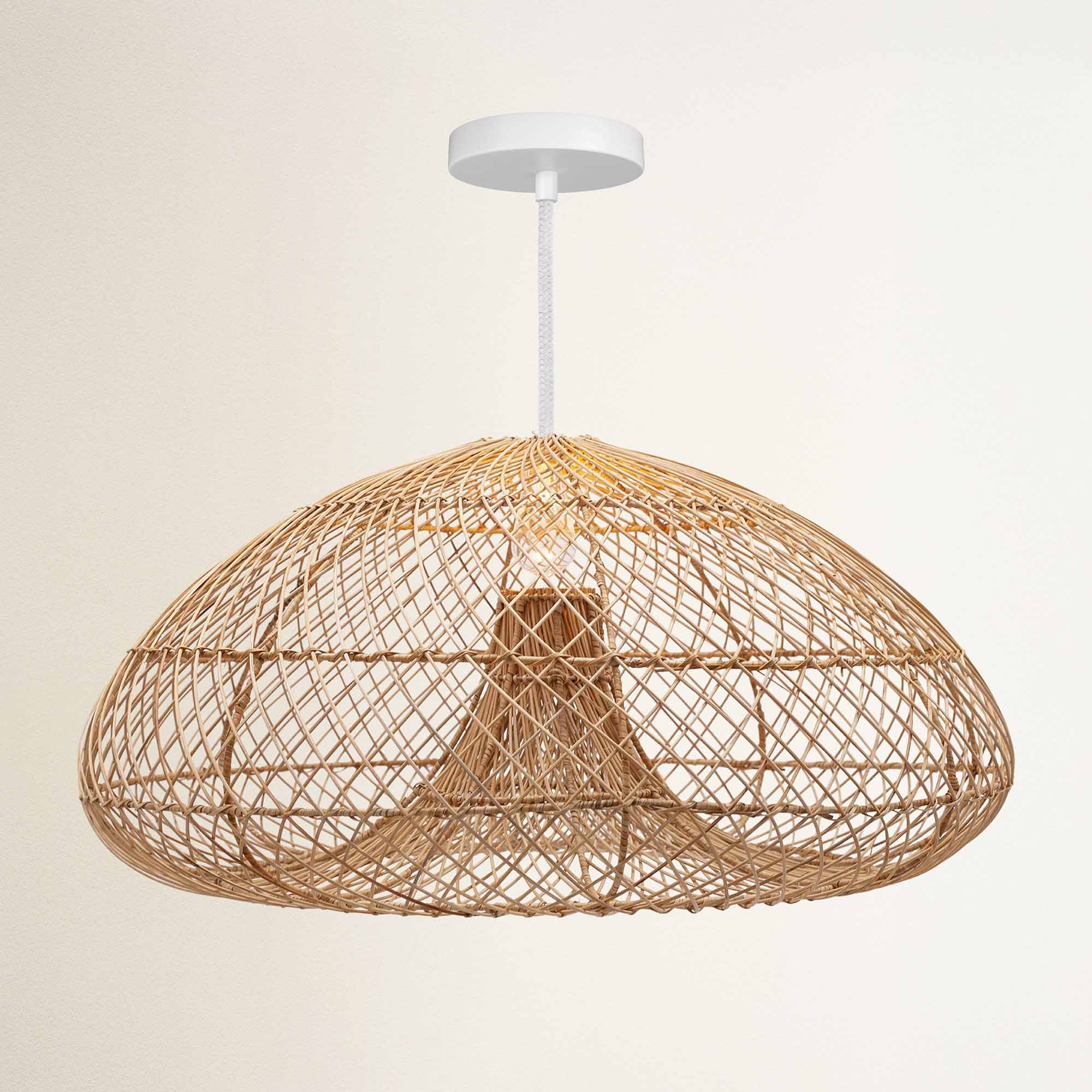 Abyssal Rattan Pendant Light