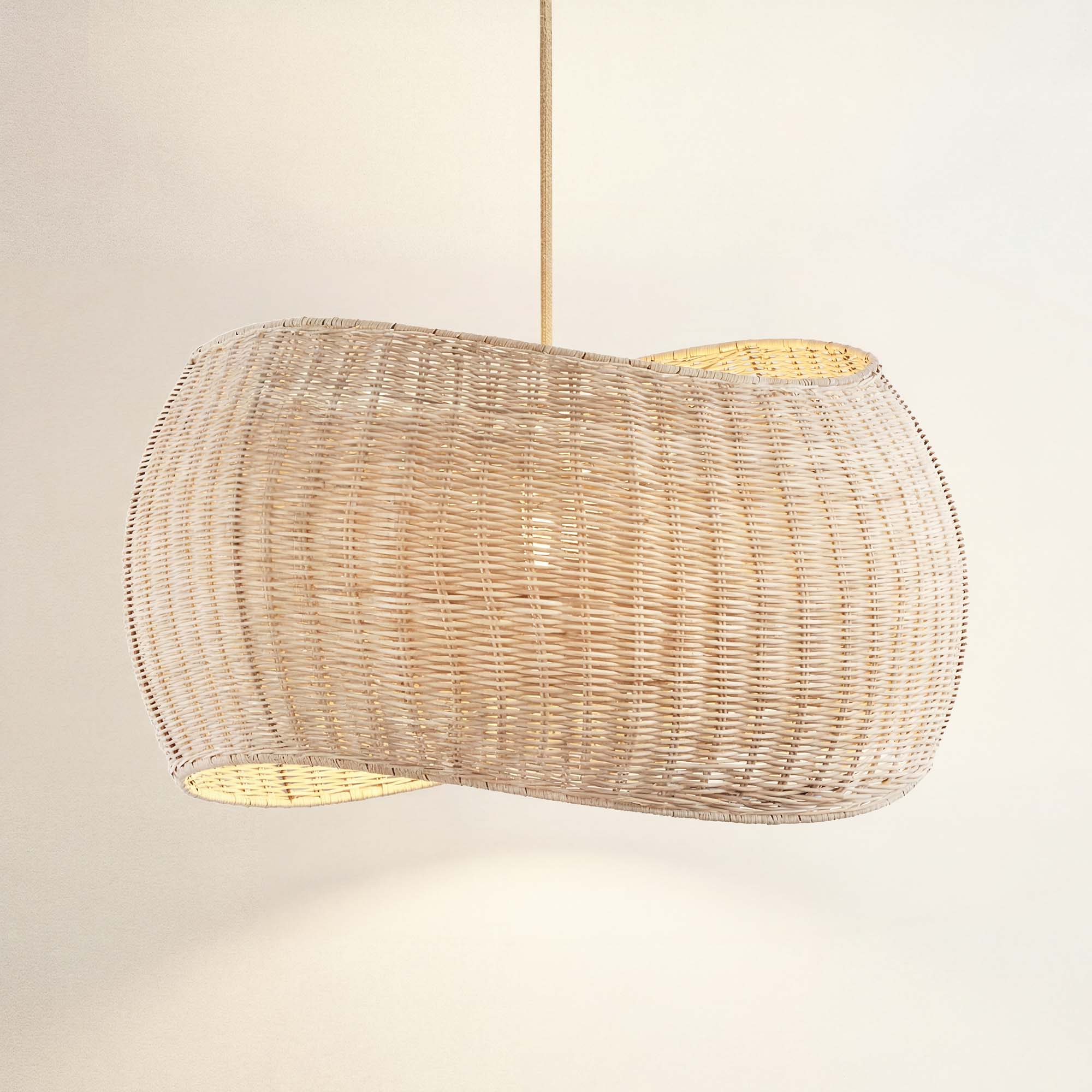 Angelo Rattan Pendant Light