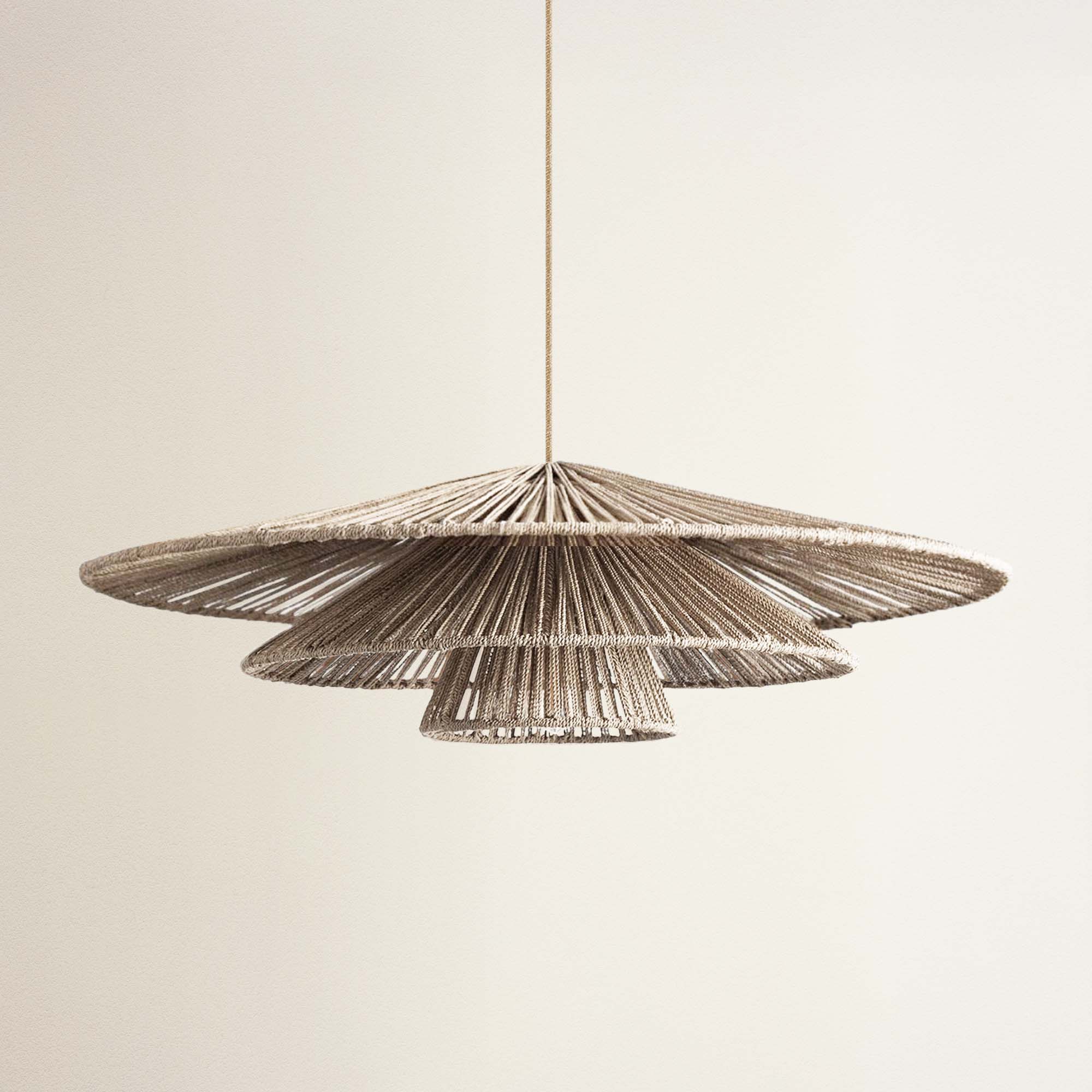 Outdoor Sammie Tier Rattan Pendant Light