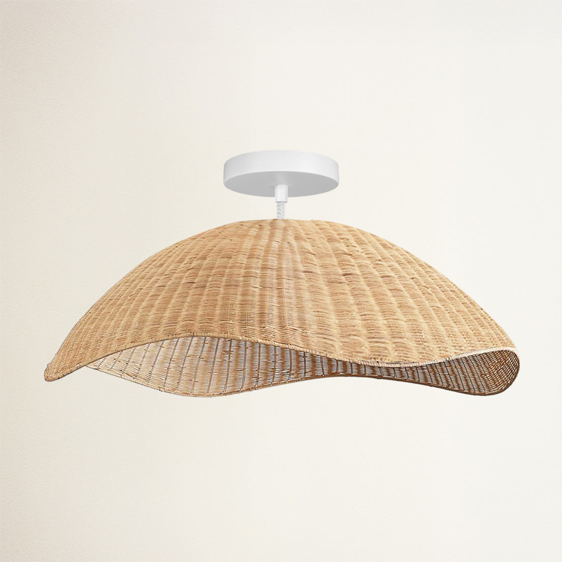 Nana Vermiculate Flush Mount Light