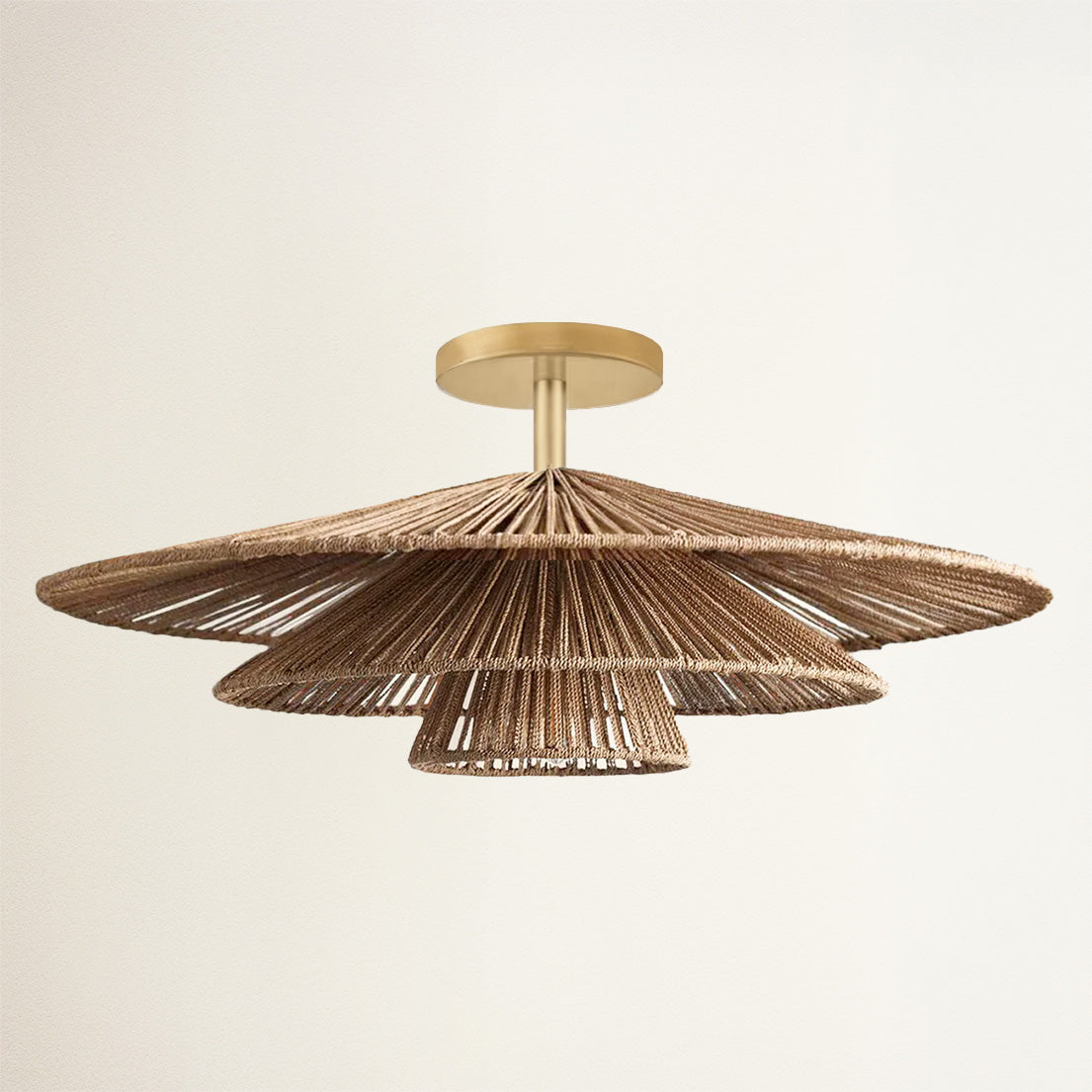 Sammie Tier Rattan Pendant Light