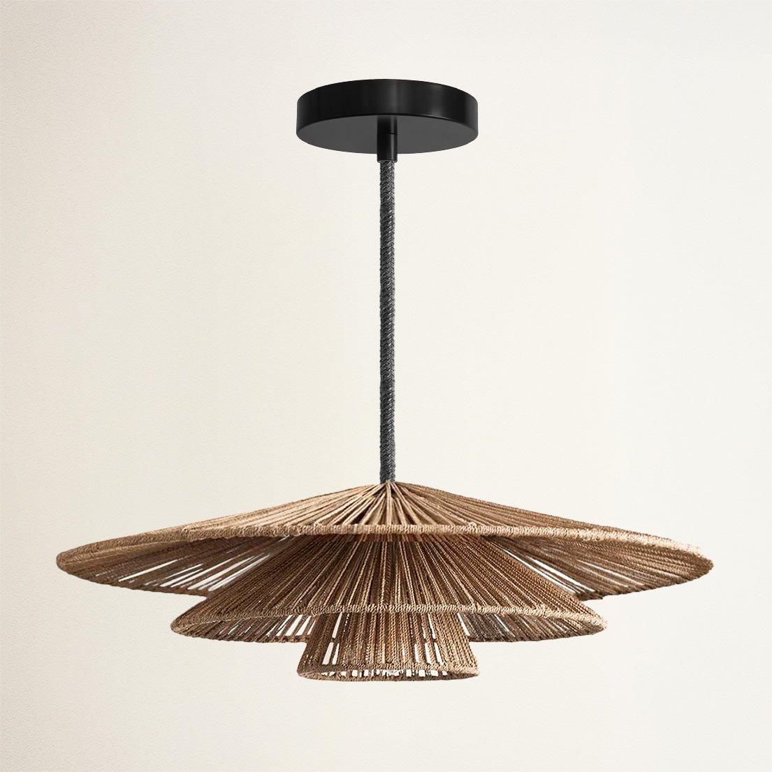 Sammie Tier Rattan Pendant Light