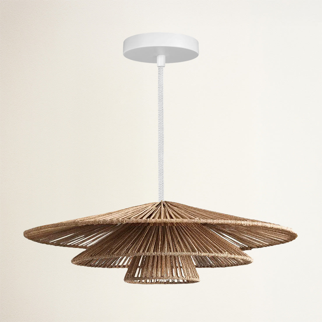 Sammie Tier Rattan Pendant Light