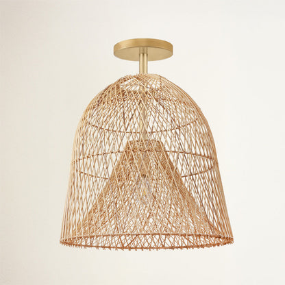 Santa Barbara Rattan Pendant Light