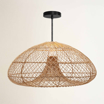 Abyssal Rattan Pendant Light