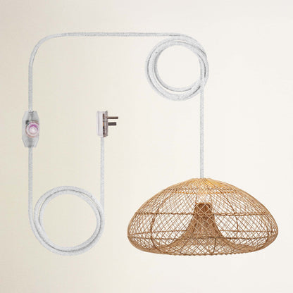 Abyssal Rattan Pendant Light