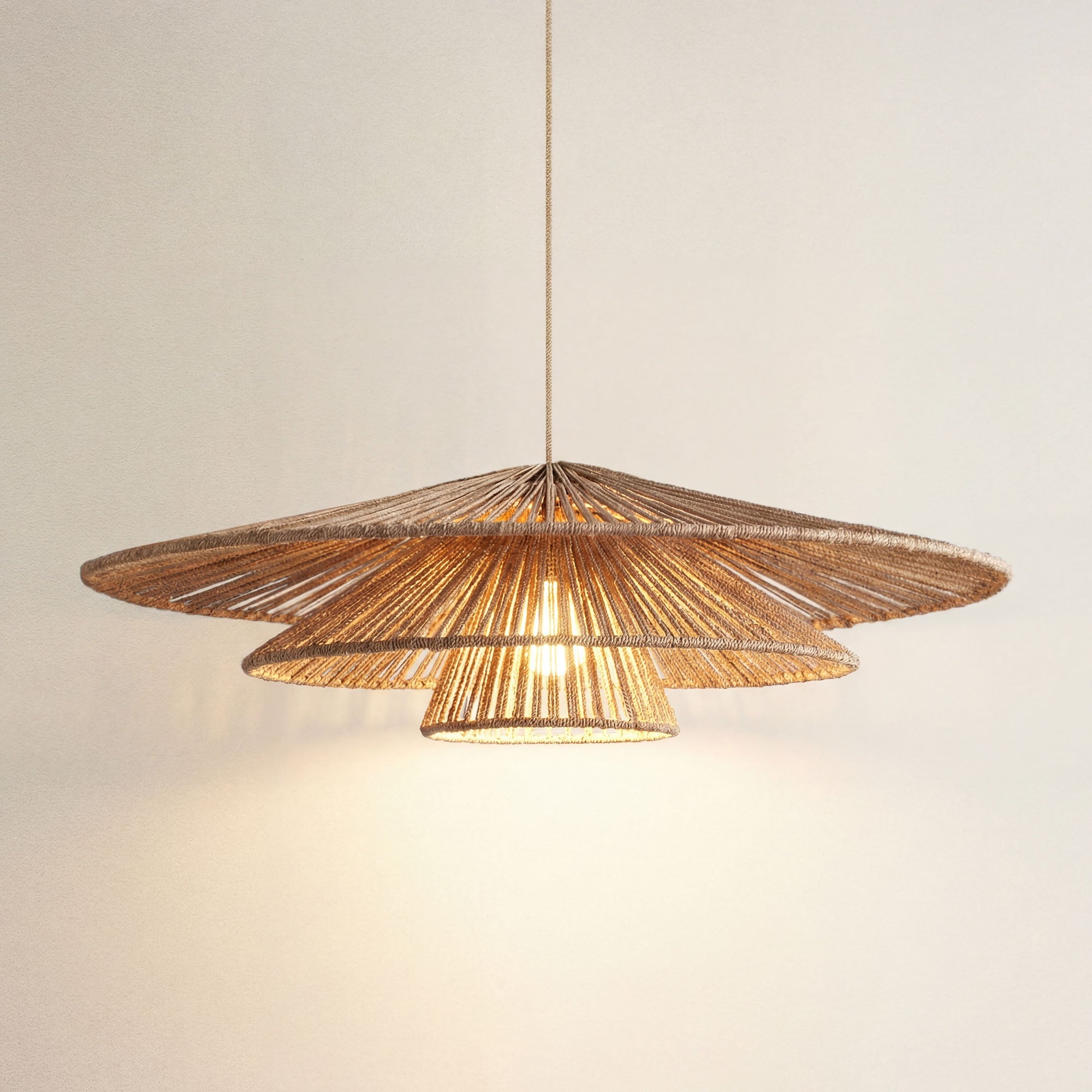 cover sammie tier woven pendant light fixture on