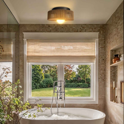 june vela flush mount for bathroom