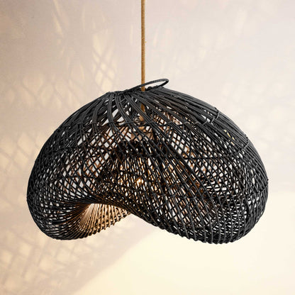Lucian Rattan Pendant Light