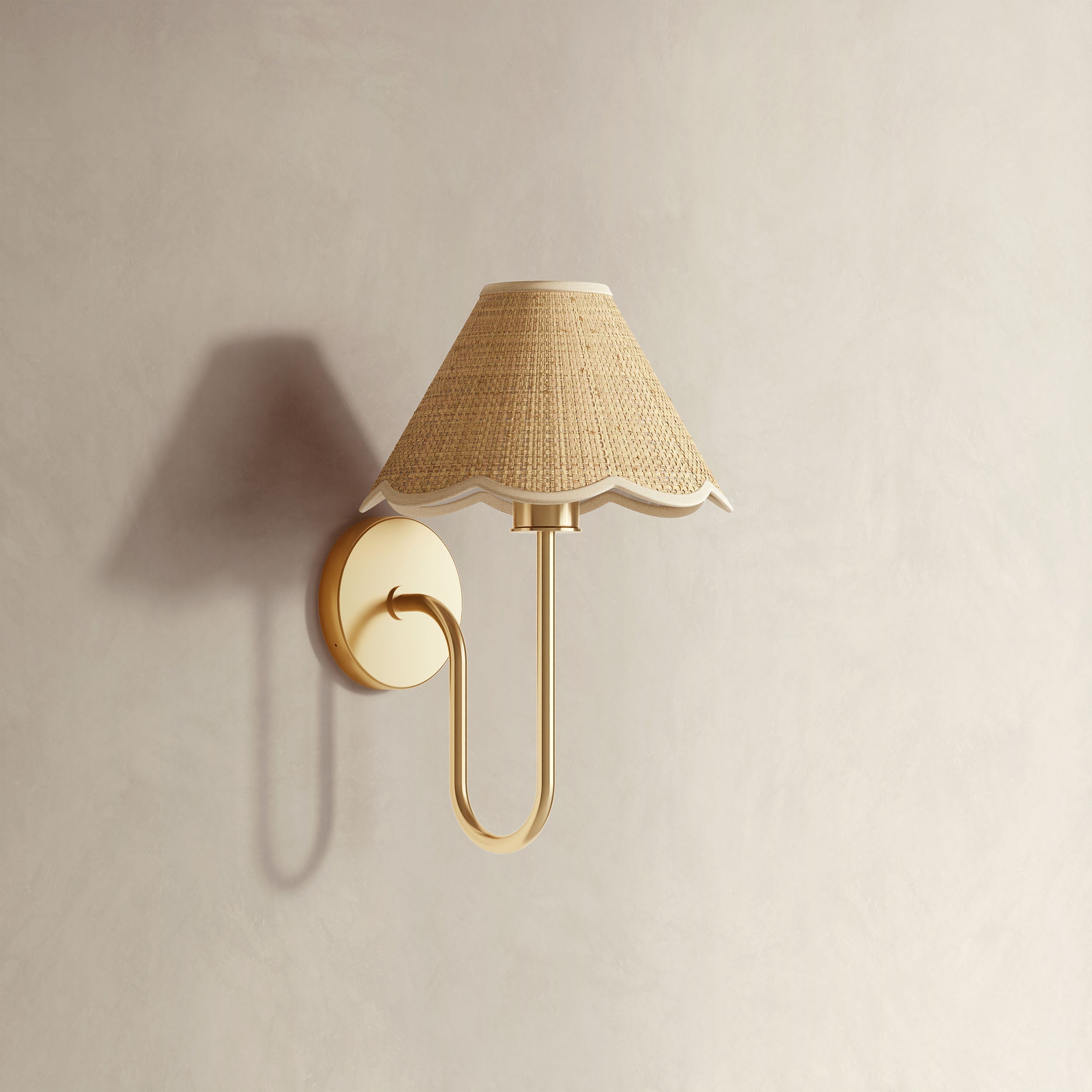 Lyra Clamp Cone Wall Light Sconce