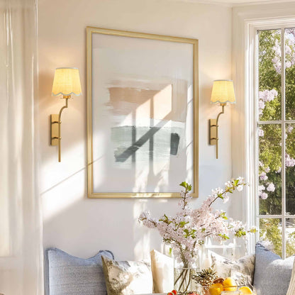 nala clamp rattan sconce for dining nook and living room