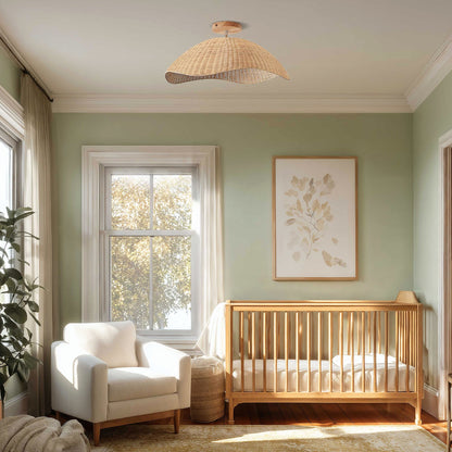 Nana Vermiculate Flush Mount Light