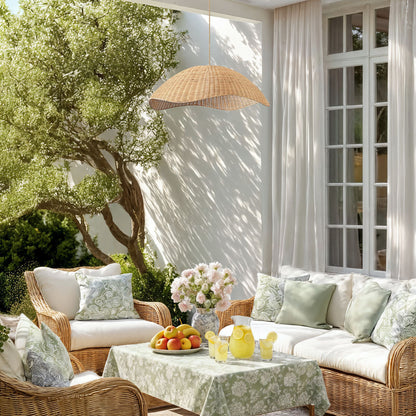 outdoor garden nana rattan pendant light living room
