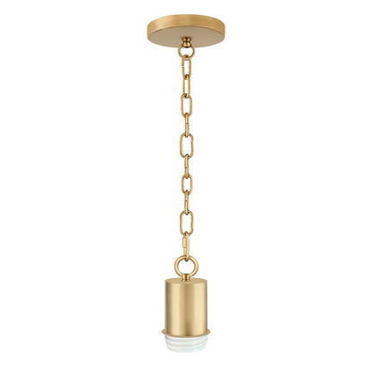 Gold Chain Hanging Pendant Light Kit