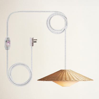 Sunny Rattan Pendant Light